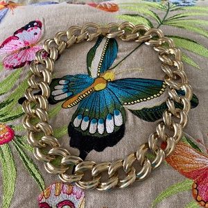 Vintage Chunky Chain Link Necklace